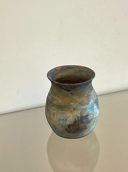 Raku Vase